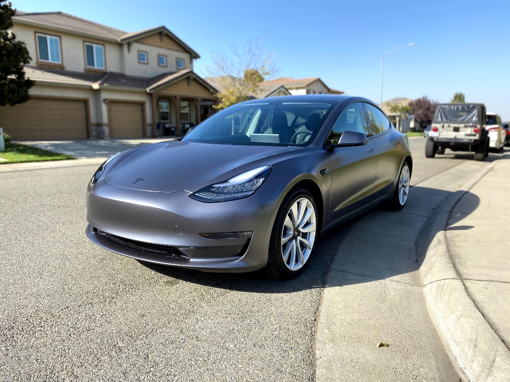 Tesla Wraps in Loomis